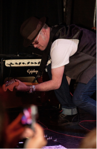 David Rosser on guitar. Photo by Sally Asher