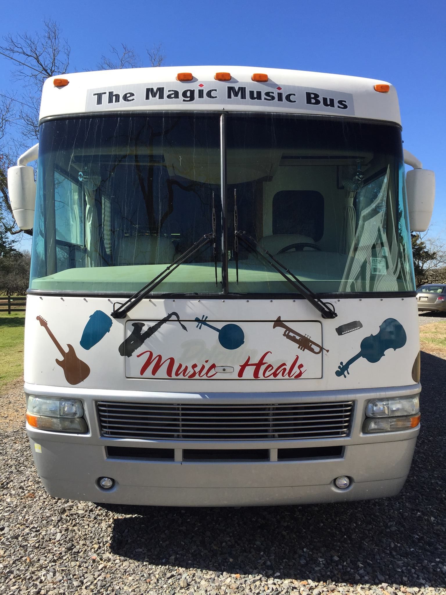 The Hungry for Music RV, a.k.a. the Magic Music Bus, is traveling the United States to share its mission.