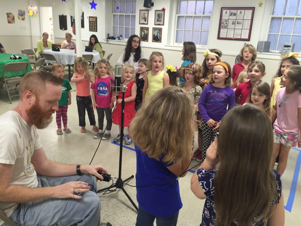 Ginger & the Bee record with the Confetti Park Players