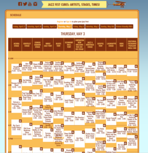 Da Cubes! Jazz Fest May 3, 2018, when Katy Hobgood Ray and some of the Confetti Park Players perform at the Kids Tent at 3 p.m.