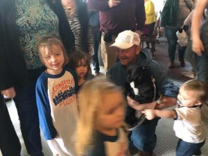 Iris, Lily, Mr. Kelly Phillips and the Confetti Park Players