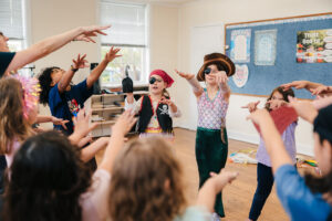 Young pirates making waves. Confetti Park makes Louisiana kids music — for all ages!